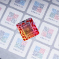 Custom Printed Laser Reflective Color Hologram Voids Injection Label Sticker